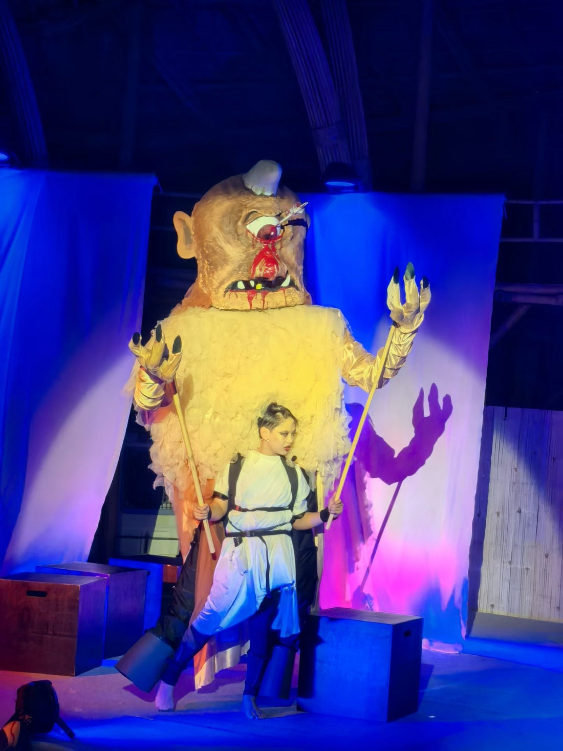 Cyclops Puppet forThe Odyssey