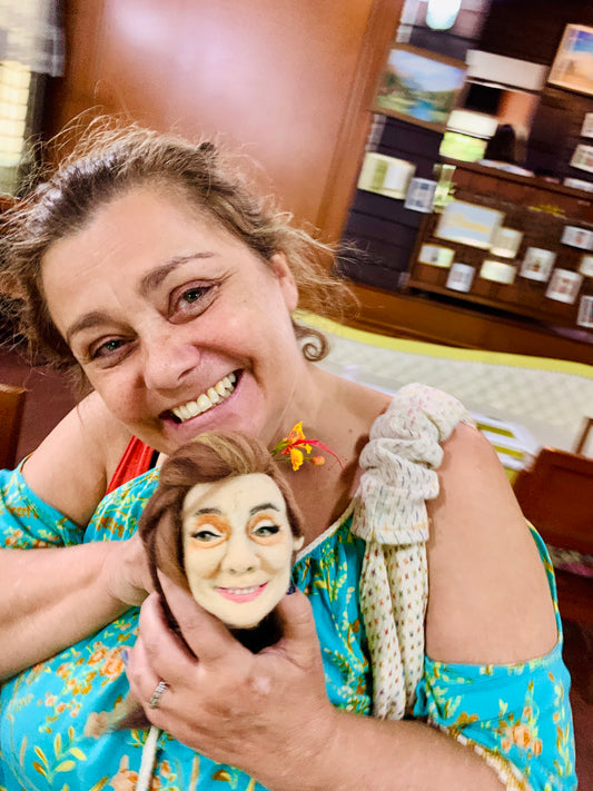 Custom Wool Felt Portrait – Handcrafted from Your Photos